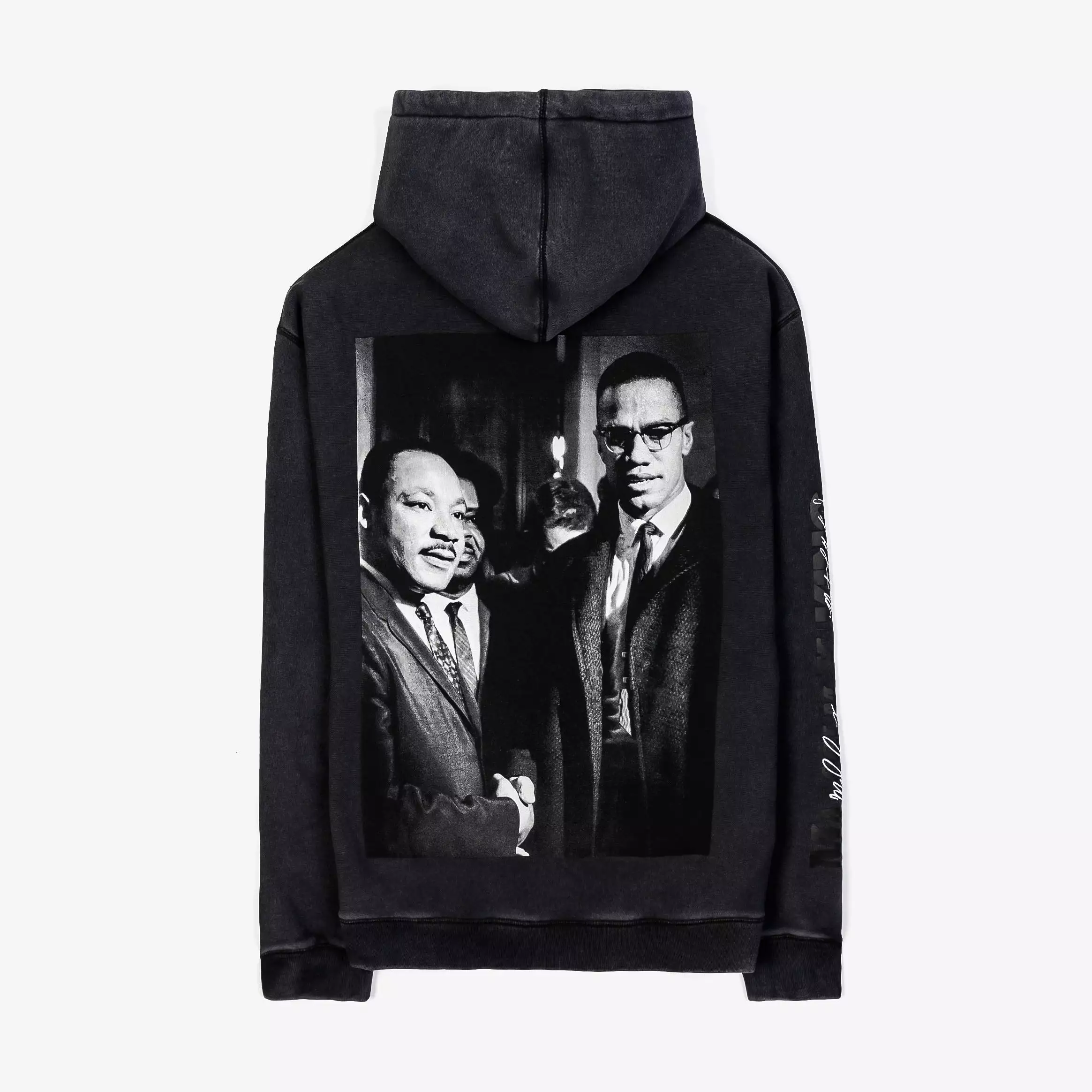 SP x Malcom X & MLK Leaders Pullover Mens Hoodie (Black)