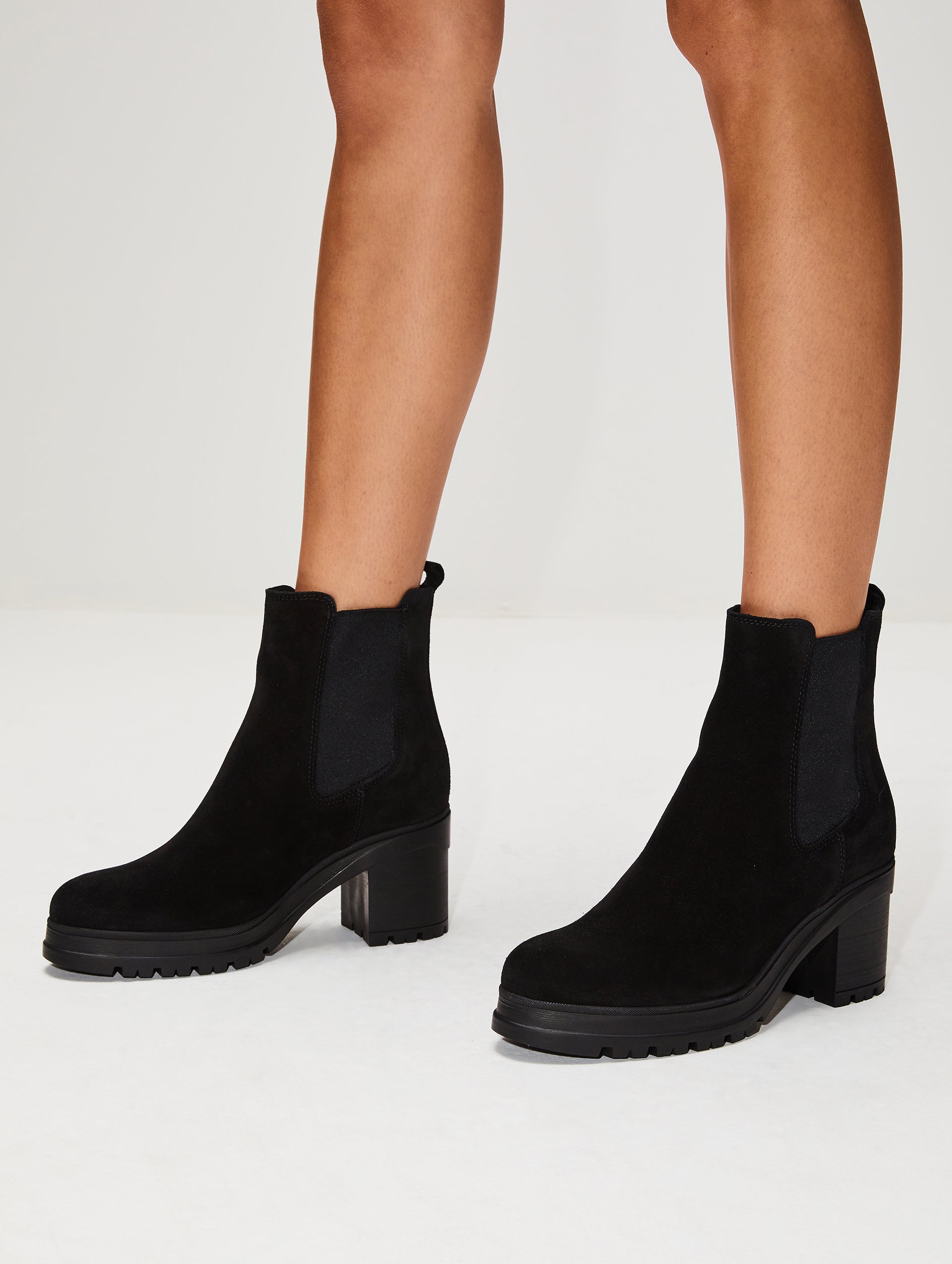 Suede Paxton Bootie 75mm