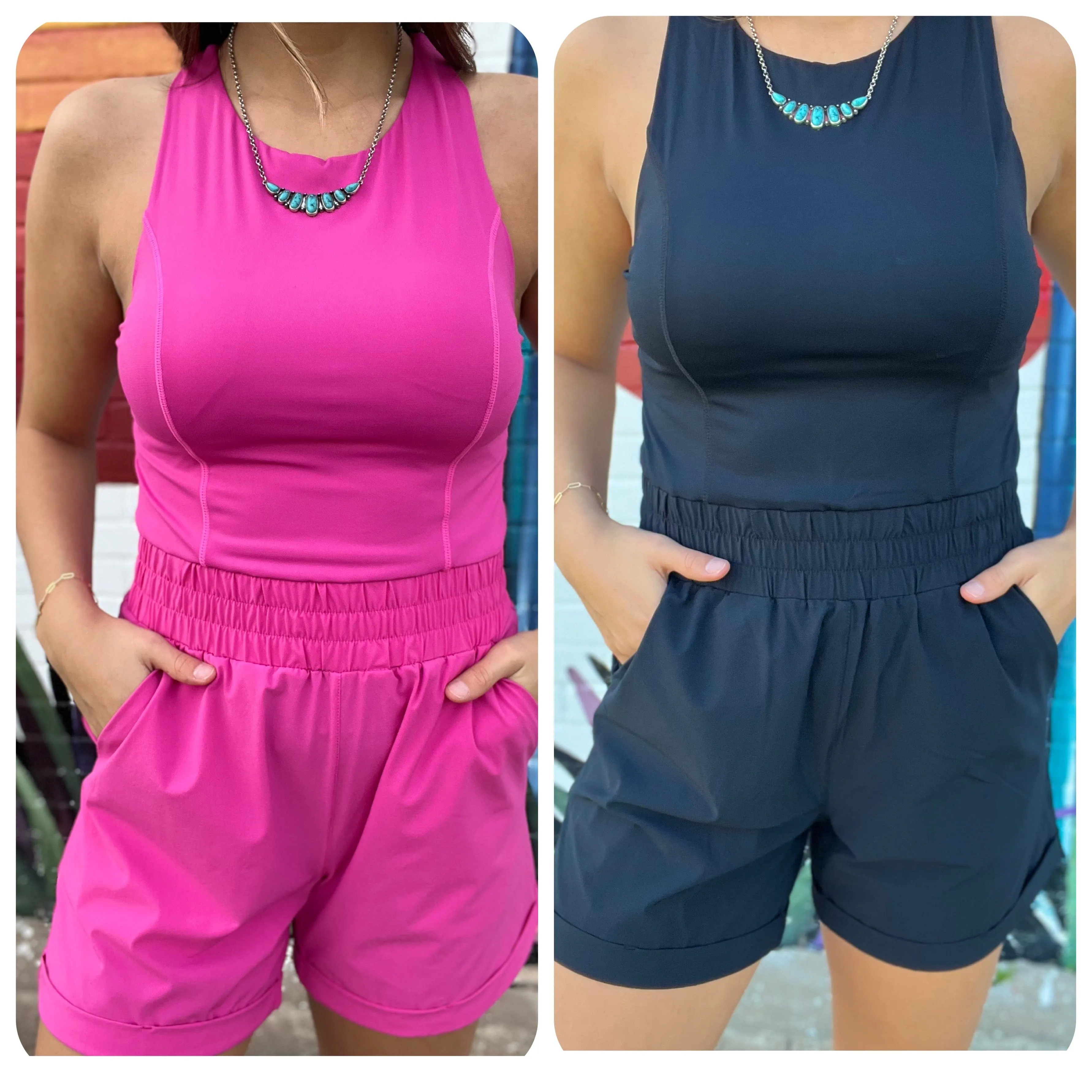 The Chic Athletic Romper