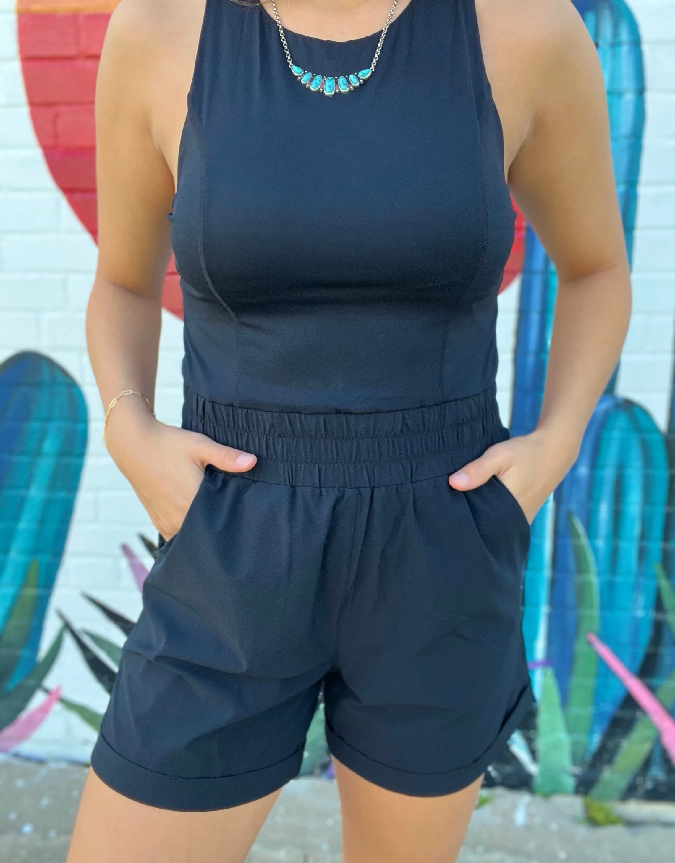 The Chic Athletic Romper