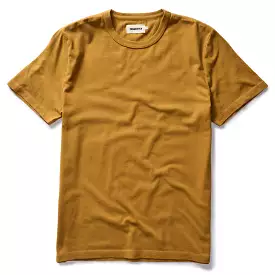 The Organic Cotton Tee in Old Gold