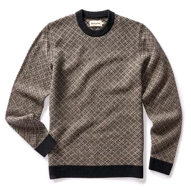 The Otto Sweater in Coal Merino