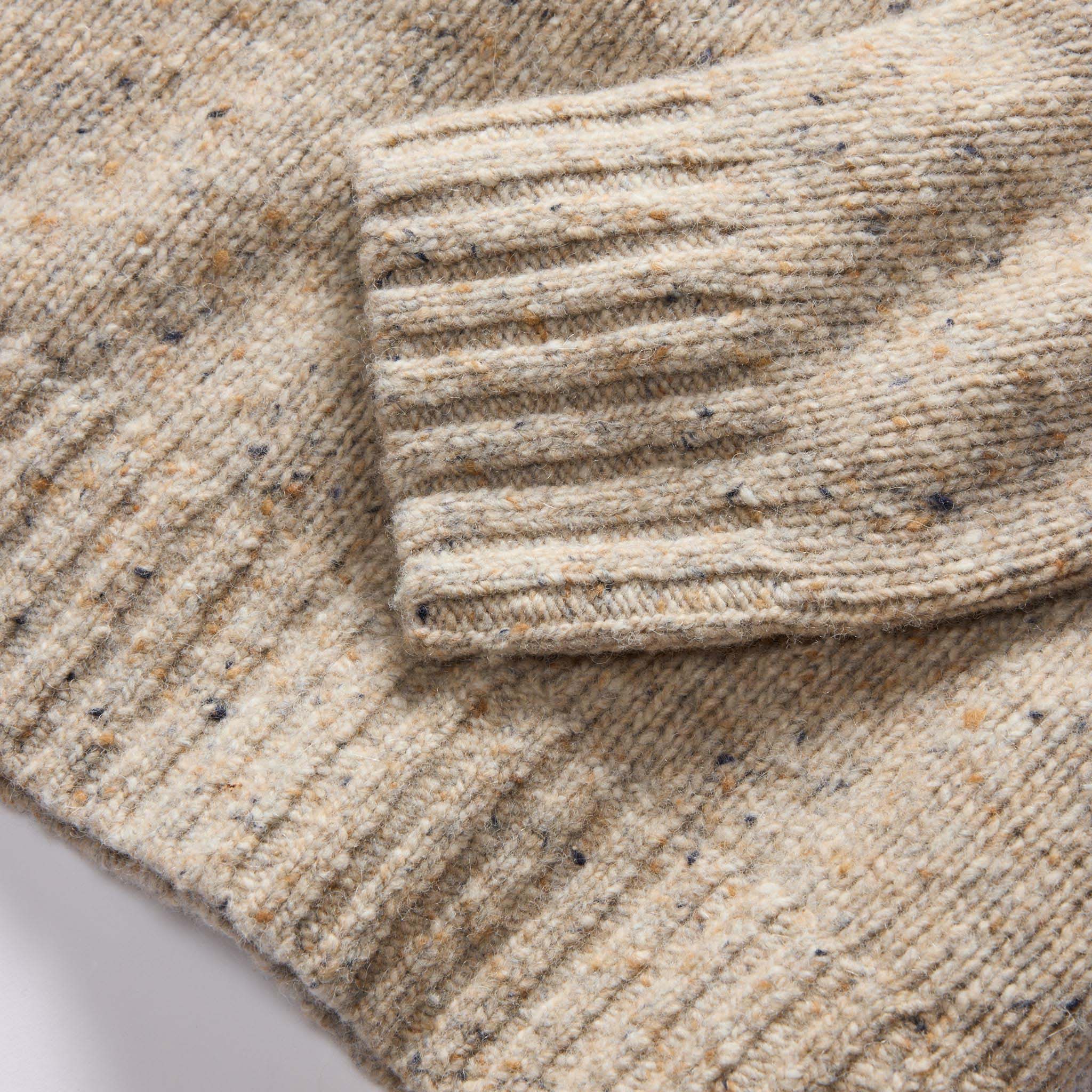 The Seafarer Sweater in Natural Donegal