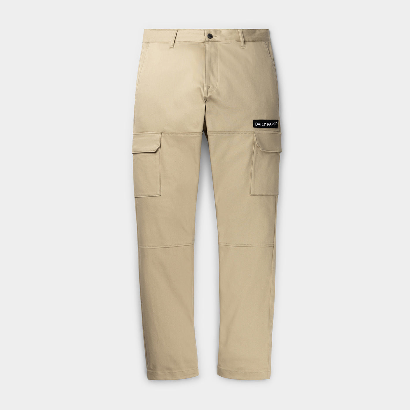 Twill Beige Ecargo Pants