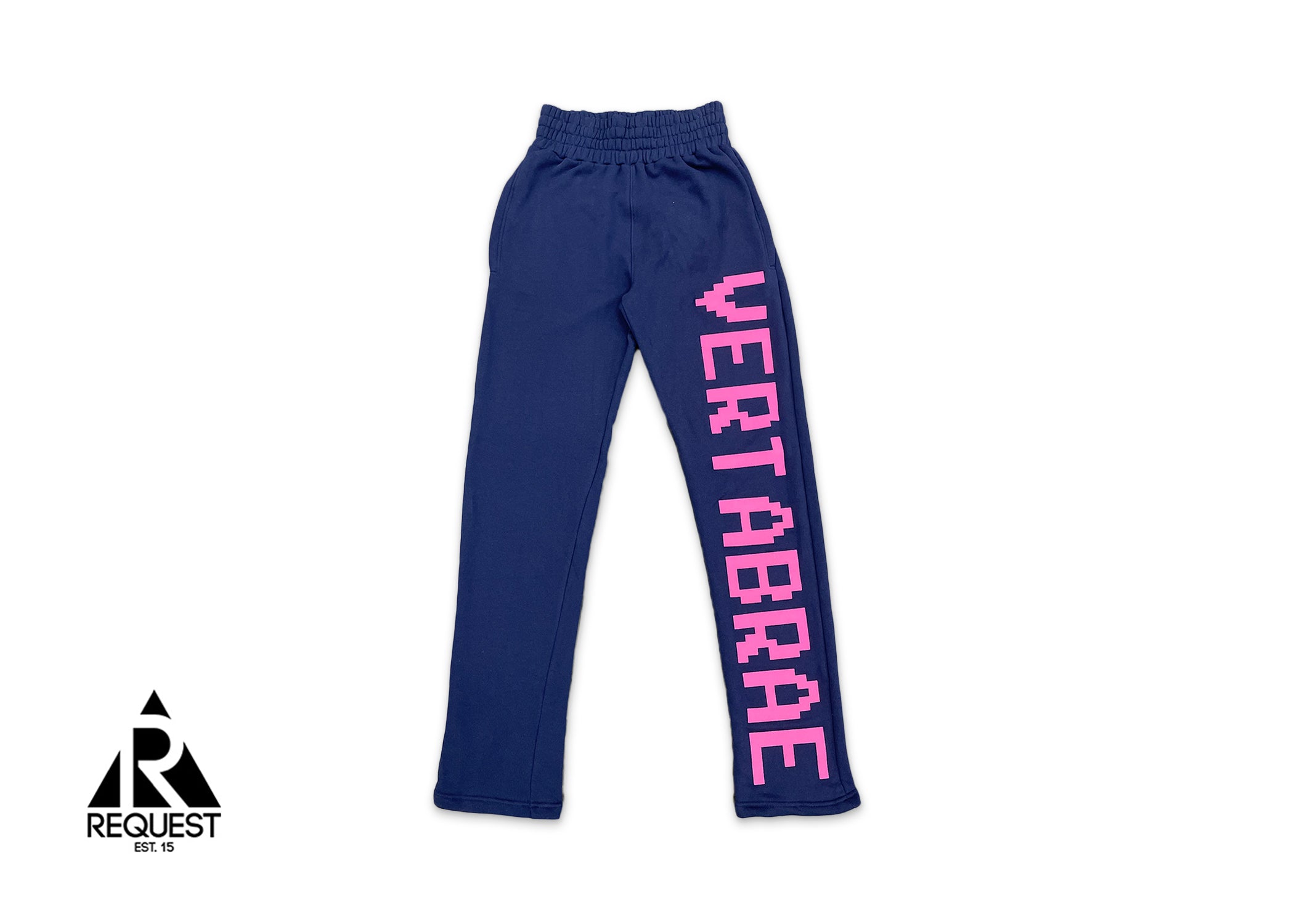 Vertabrae Sweatpants Navy/Pink