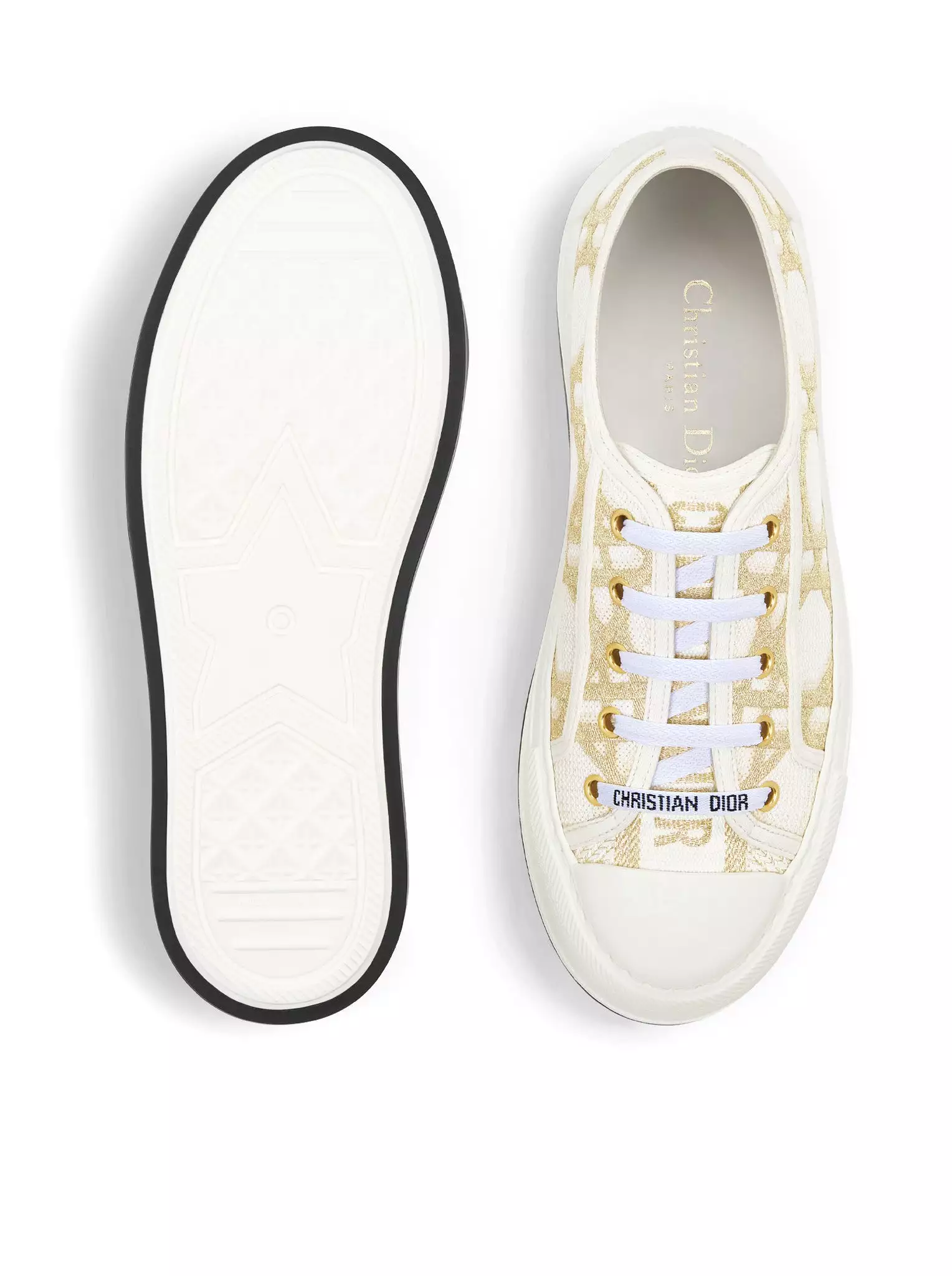 Walk`n`Dior platform sneaker – Dior Or