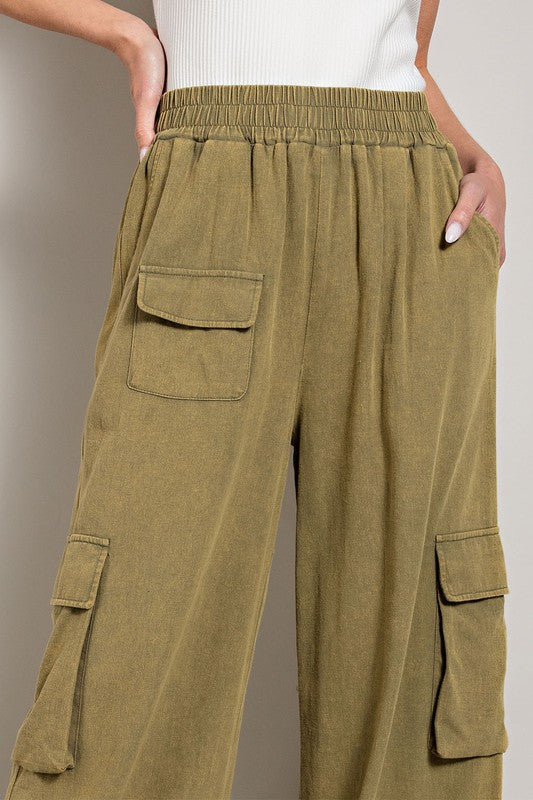 Waze Washed Cargo Pants [online exclusive]