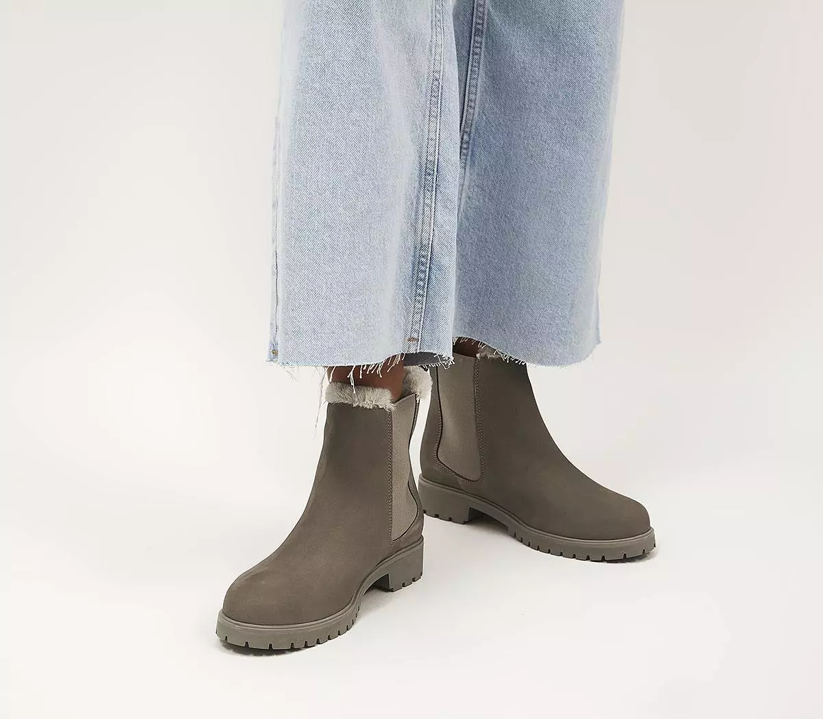 Womens Timberland Lyonsdale Chelsea Boot Taupe Grey