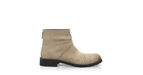 Wrinkled Ankle Boots 5476