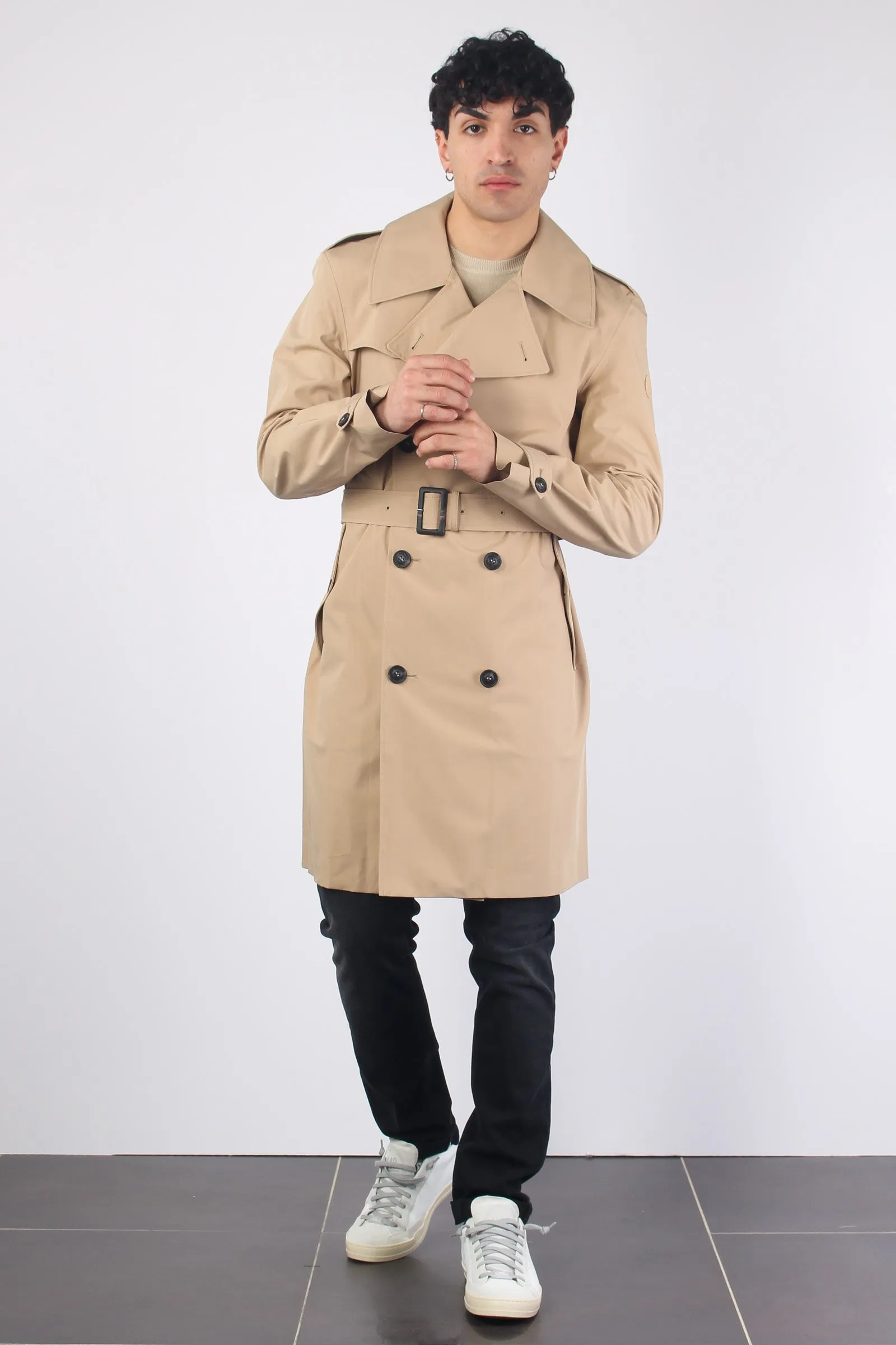 Zarek Trench Stardust Beige