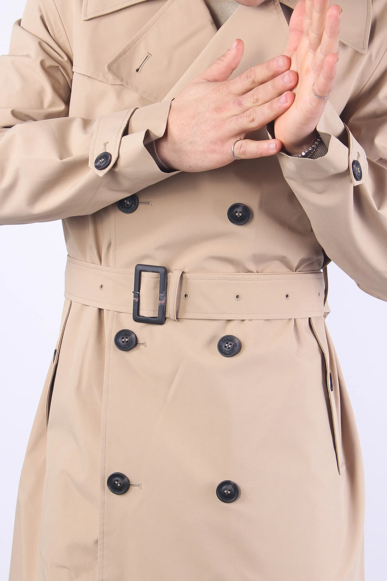 Zarek Trench Stardust Beige