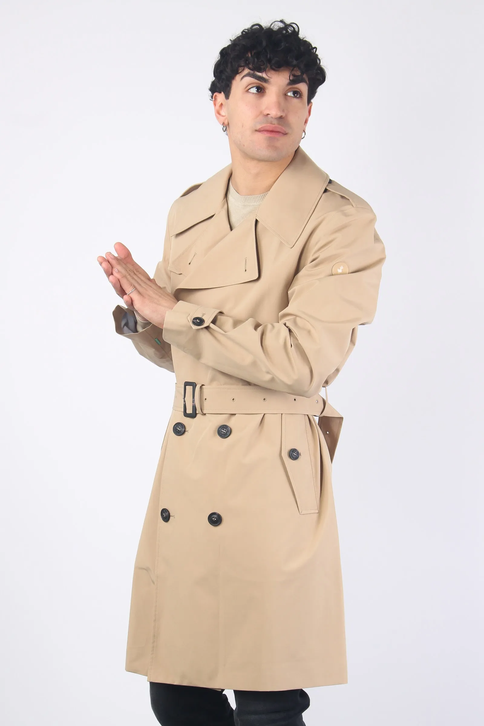 Zarek Trench Stardust Beige